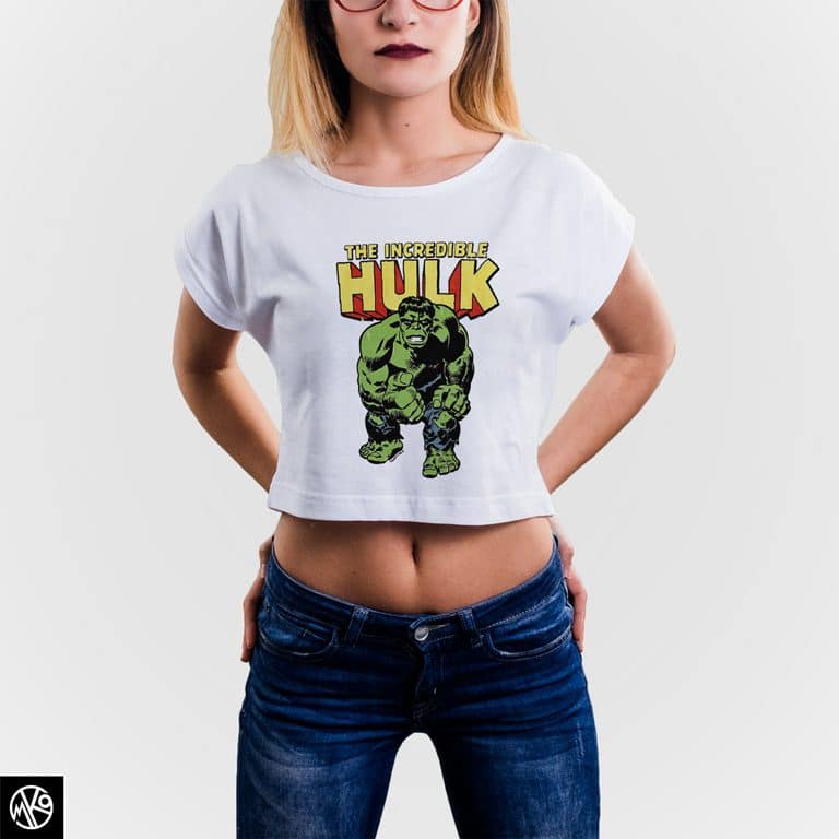 The Incredible Hulk 2 Crop Top majica