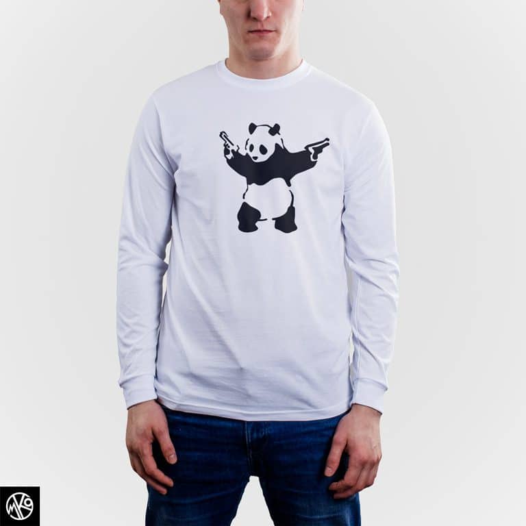 Panda Savage majica dugi rukav