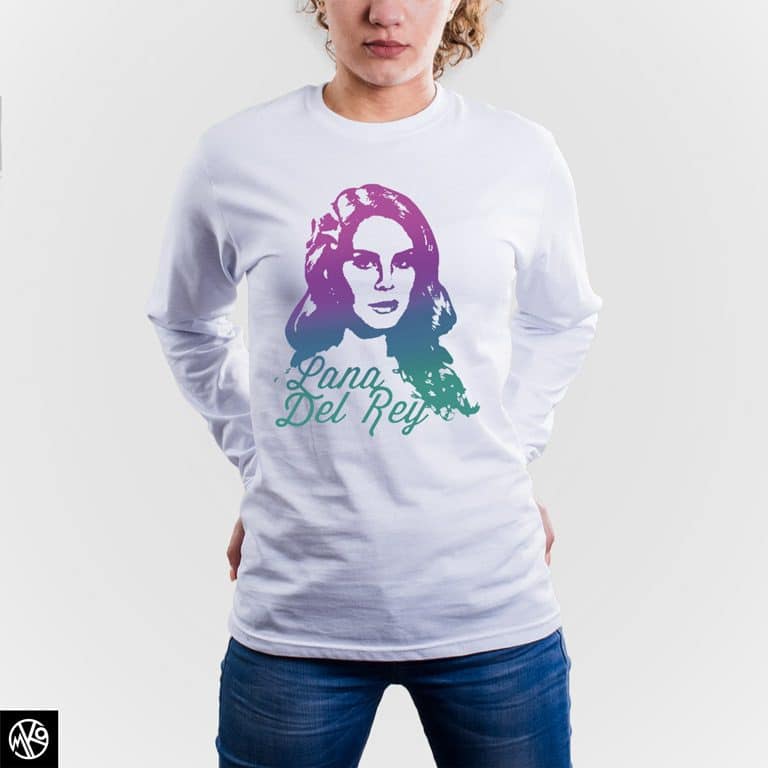 Lana Del Rey Rainbow majica dugi rukav