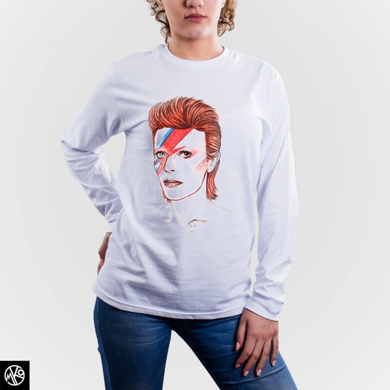 David Bowie majica dugi rukav