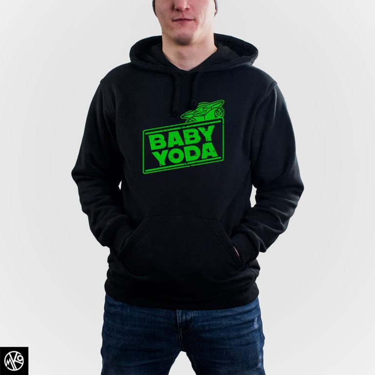 Baby Yoda Zeleni duks