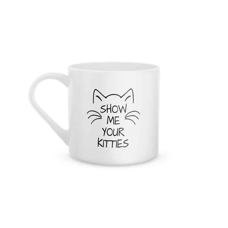 Show Me Your Kitties keramička šolja